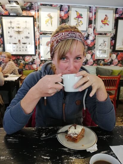 Beispielbild: Rustikales Café