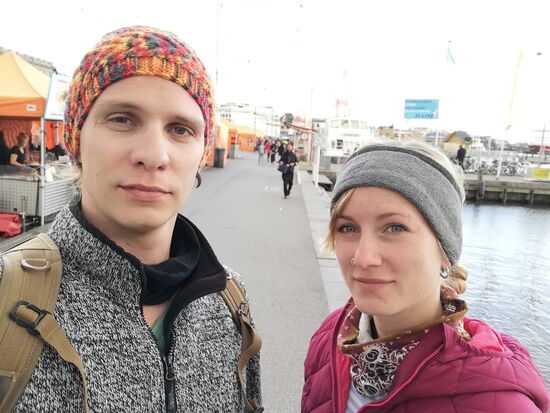 Am Fischmarkt in Helsinki