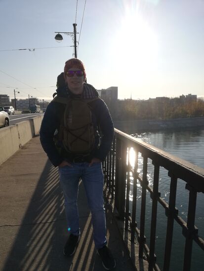 Angekommen in Irkutsk.