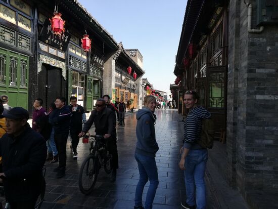 In den Gassen von Pingyao.