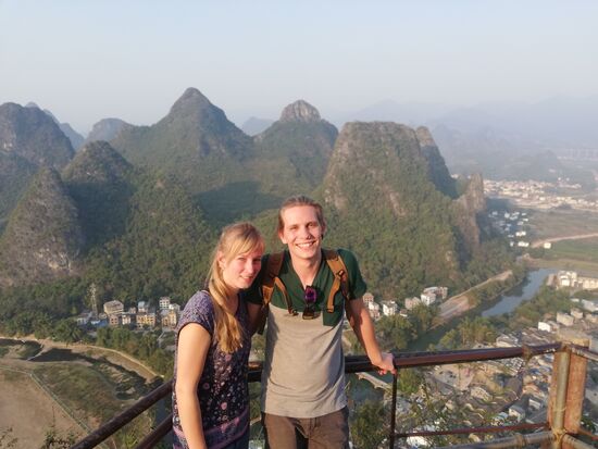 Auf dem "Hausberg" Laozhai