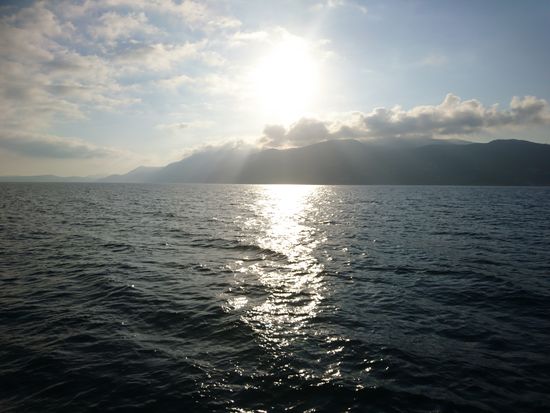 Langsam, aber sicher nähert sich der Sonnenuntergang