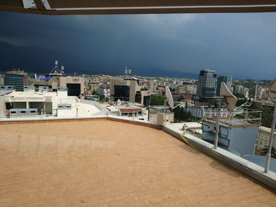 Gewitterstimmung im Dajti Gebirge