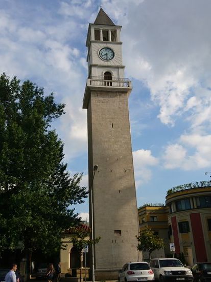 der Uhrenturm von Tirana