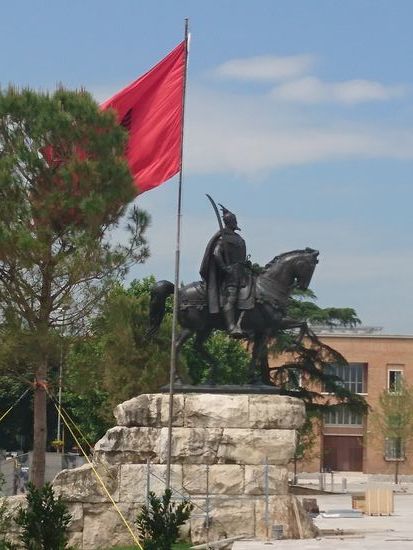 Skanderbeg-Denkmal