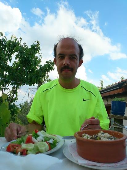 Nur ein Teil des Abendessens für 5€.