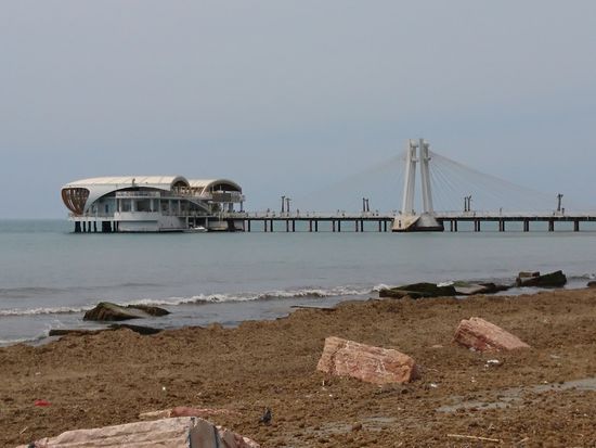 An der Strandpromenade von Durres