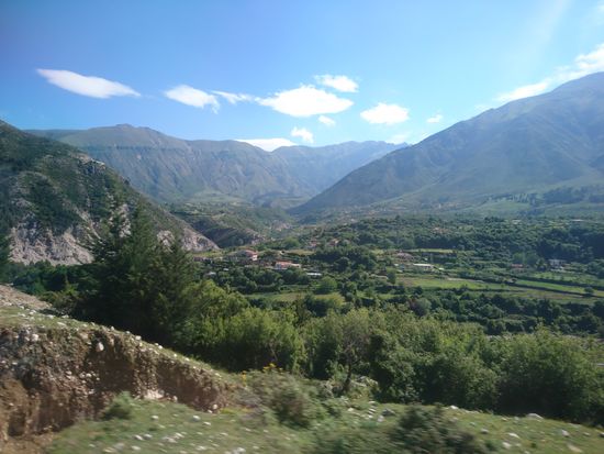 Blick Richtung Llogara PAss