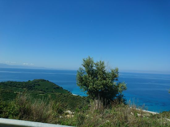 auf dem Weg nach Saranda
