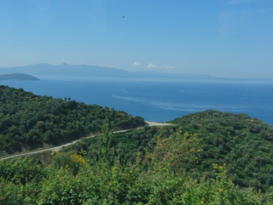 Jetzt ist Korfu deutlicher zu erkennen