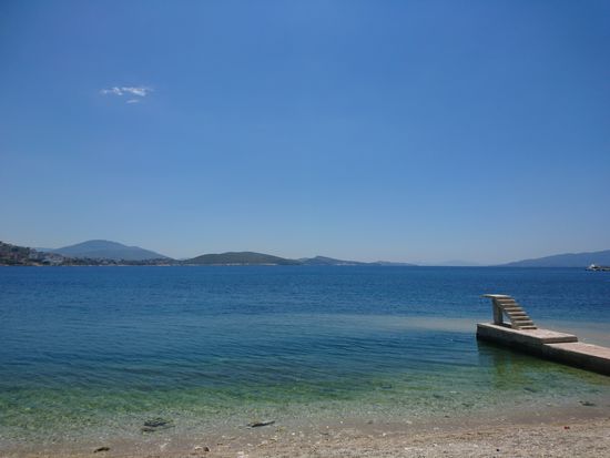 Blick über die Bucht von Saranda