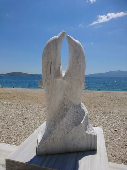 An der Strandpromenade von Saranda