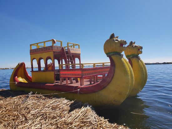 Auf den floating Islands sprechen die Einwohner nicht etwa Quechua, sondern die (zumindest mir vorher) unbekannte Sprache Aymara