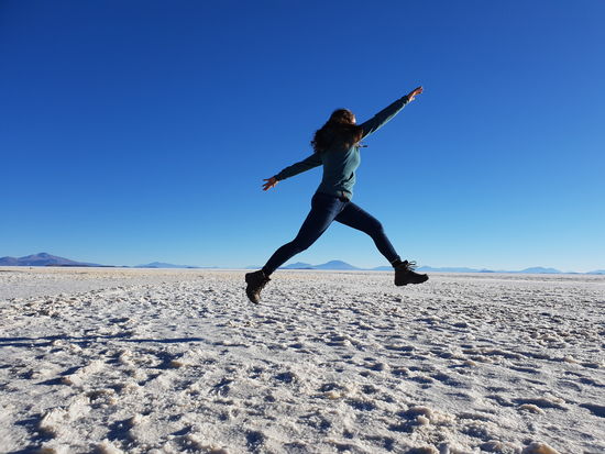 Die unendliche Weite der Salar de Uyuni