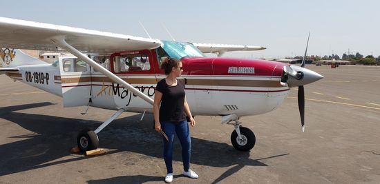 Die Maschine hieß "Anita"