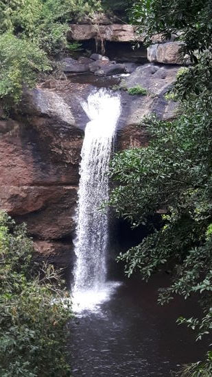 Mehrere Wasserfälle gibt es auch...