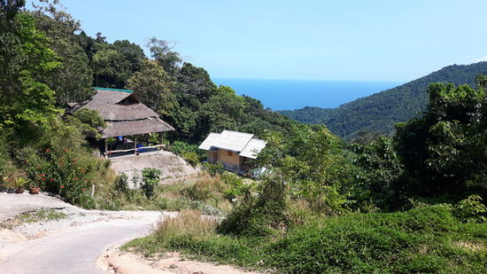Immer wieder schöne Ausblicke auf der Fahrt.