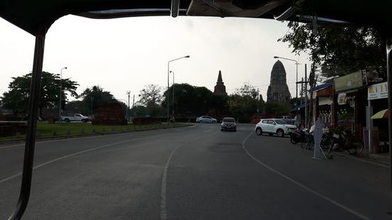 Ein letzter Blick aus dem Tuktuk.