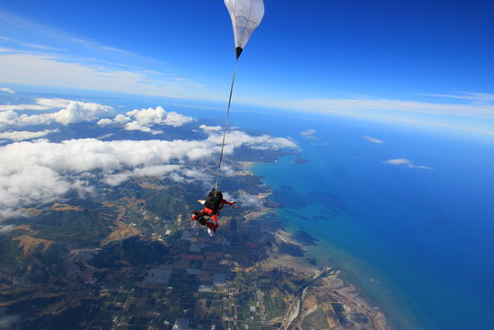 Abel Tasman: Skydive