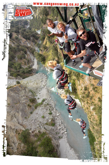 Queenstown: Canyon-swing