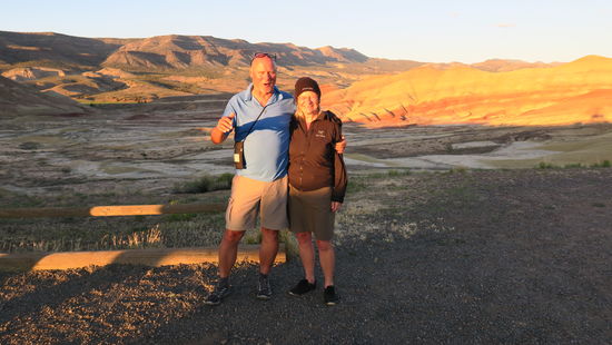 Wir und die Painted Hills