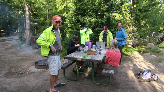 Grangeville, hiker biker site