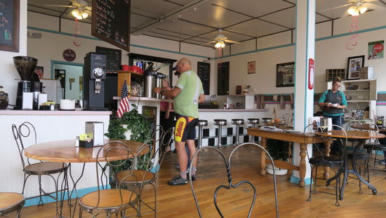 2. Frühstück in Saratoga