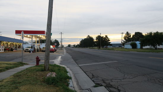 Abfahrt Leoti - 6:45 Uhr