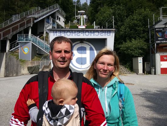 Oder erstmal von dort oben runter zu schießen.