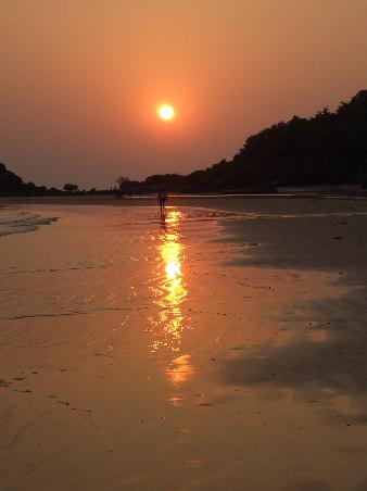 Sonnenuntergang Palolem beach