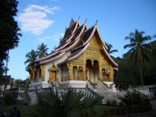 Wat Sala Pha Bang, beim Royal Palace Museum