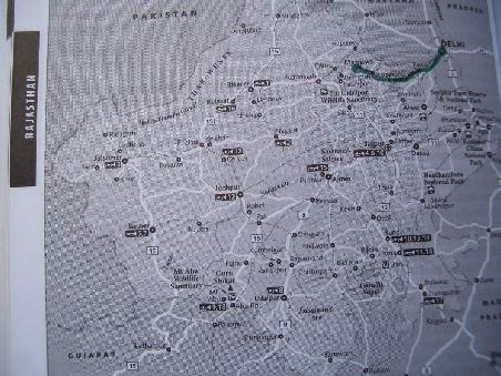 Weg Delhi nach Mandawa