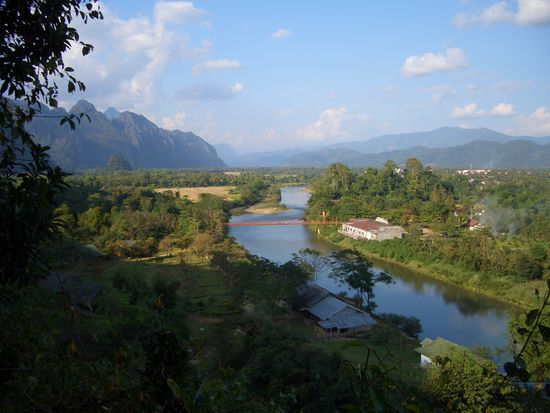 Tal, wo wir uebernachten
