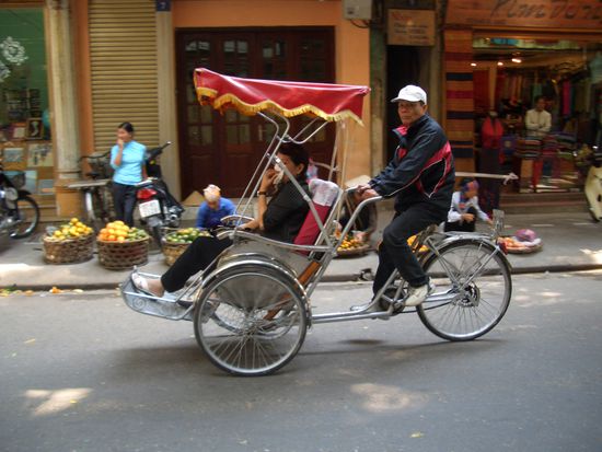 Fahrradrikschafahrer