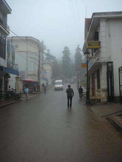 Sa Pa im Nebel