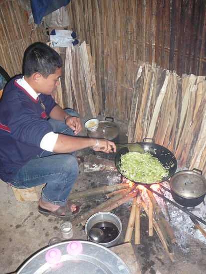 Unser Guide beim kochen