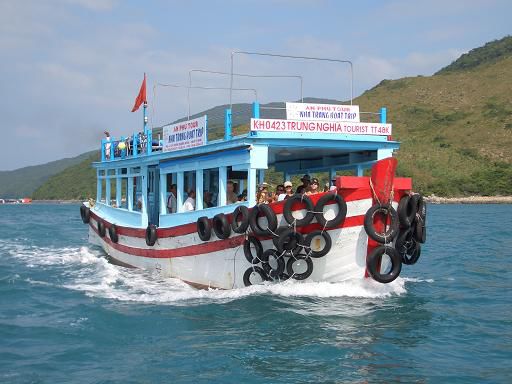 Schiff auf dem Bootsausflug