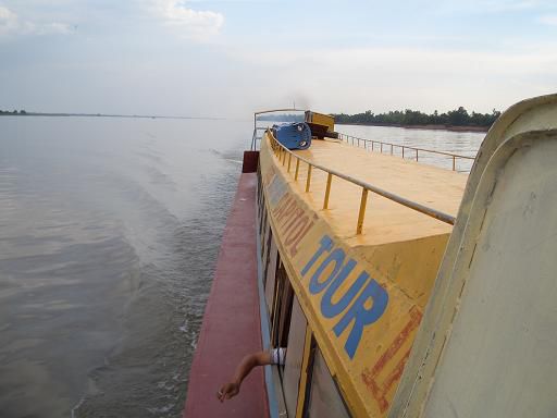 Die Groesse des Mekongflusses