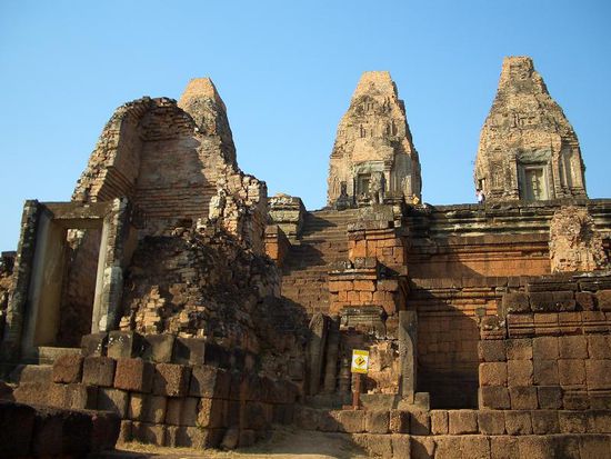 Dort oben haben wir auf den Sonnenuntergang gewartet.