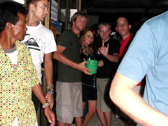 v. mitte l.n.r. ???(Can), Christin, Marco, Thomas