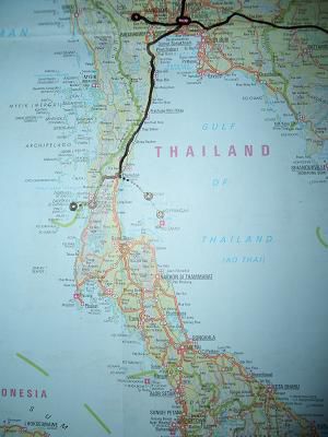 Weg von Koh Tao nach Ranong