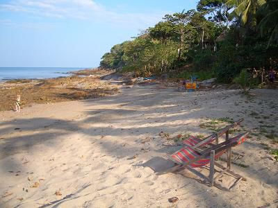 Strand beim Coral Beach Resort