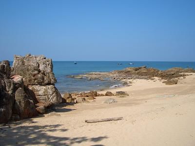 kleiner "Privatstrand"