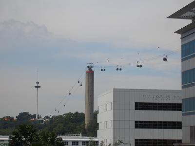 Cable Car nach Sentosa