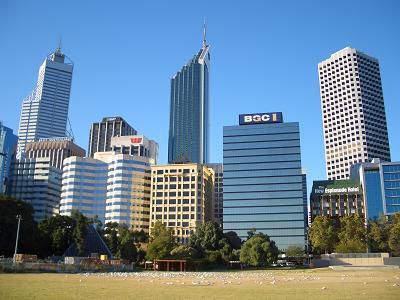 Skyline von Perth