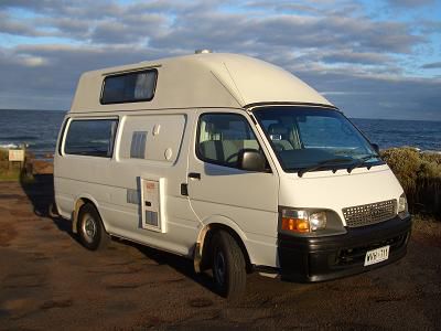 Unser Campervan (wir haben ihn Jonathan getauft)