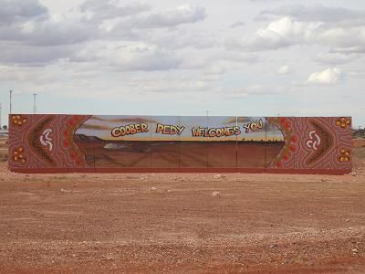 Willkommen in Coober Pedy