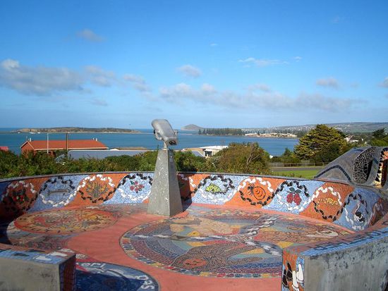 Ausblick auf Victor Harbor