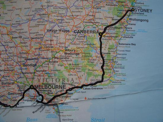 Melbourne – Philip Island – Canberra - Sydney