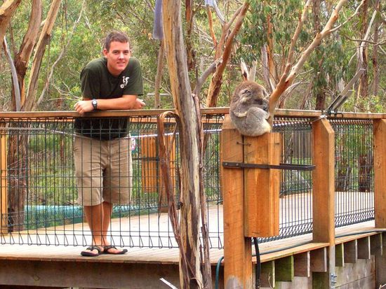 Thömi und ein Koala